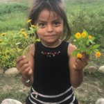 Dayeli and flowers